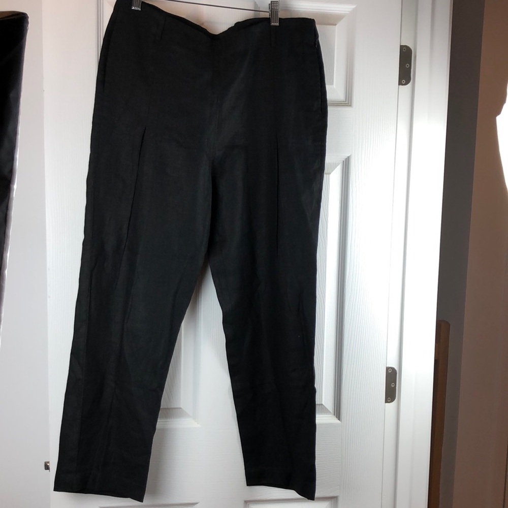 Turnblack Pleated Linen Pants XL
